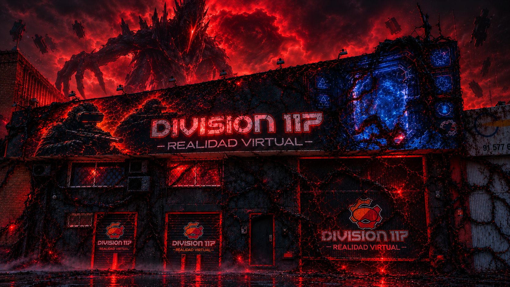 Especial Halloween en Realidad Virtual DIVISION 117 en Ajalvir, Madrid