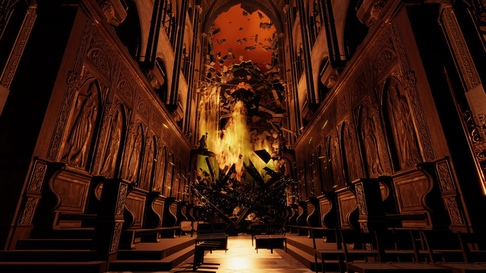 Captura VR de Save Notre-Dame on Fire