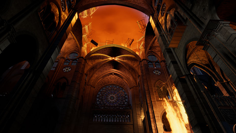 Captura VR de Save Notre-Dame on Fire